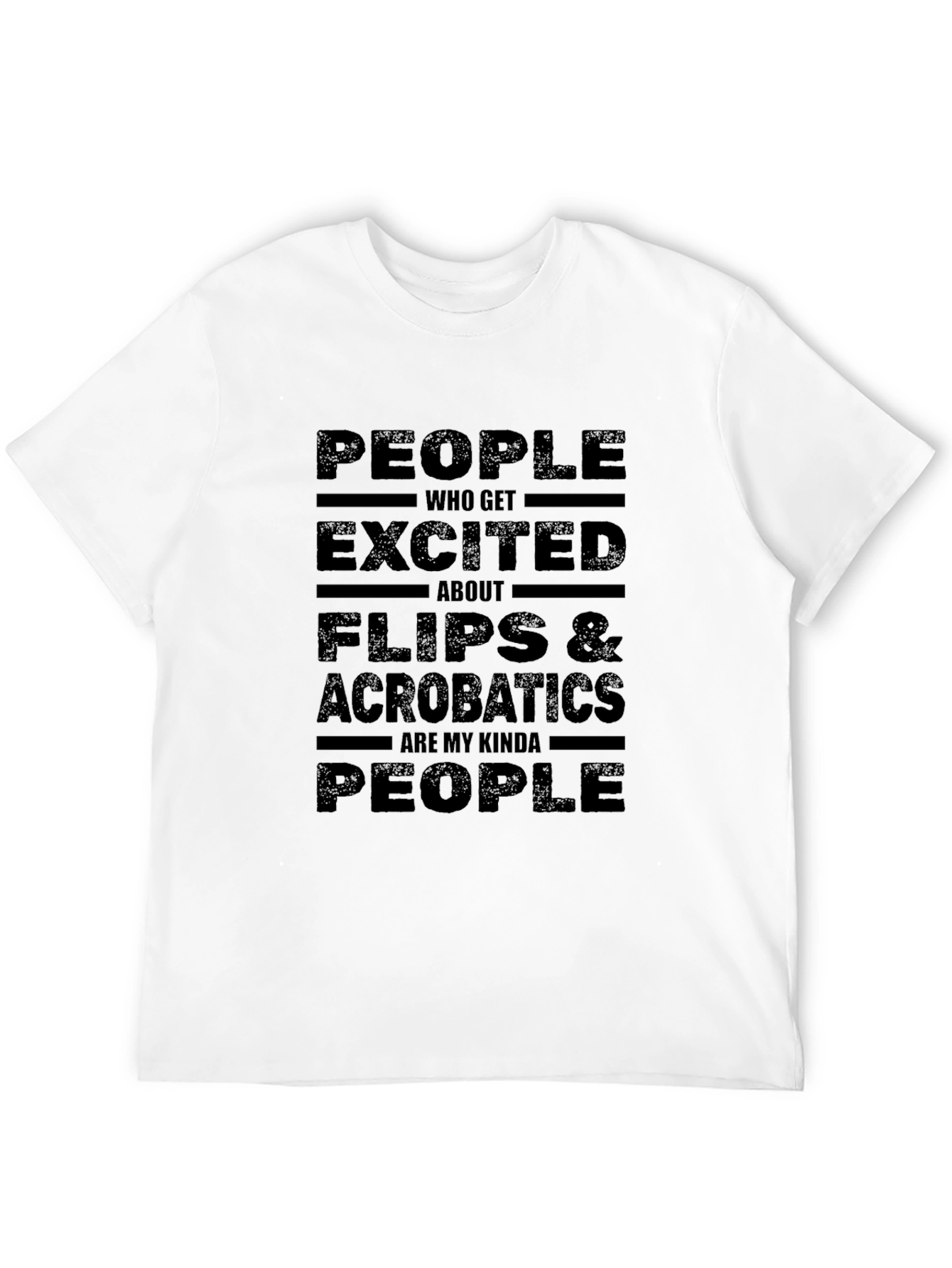 Flips & Acrobatics Enthusiast Graphic Tee