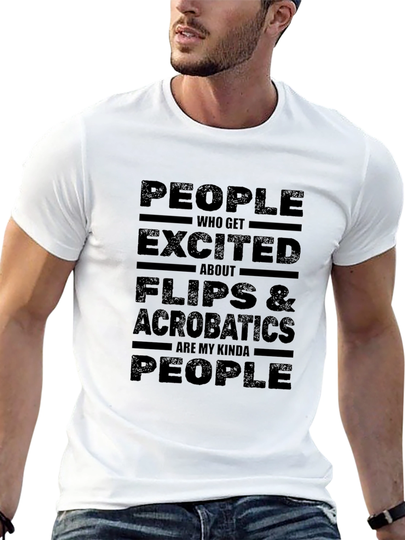 Flips & Acrobatics Enthusiast Graphic Tee