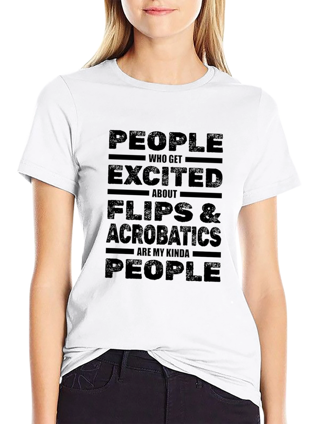 Flips & Acrobatics Enthusiast Graphic Tee