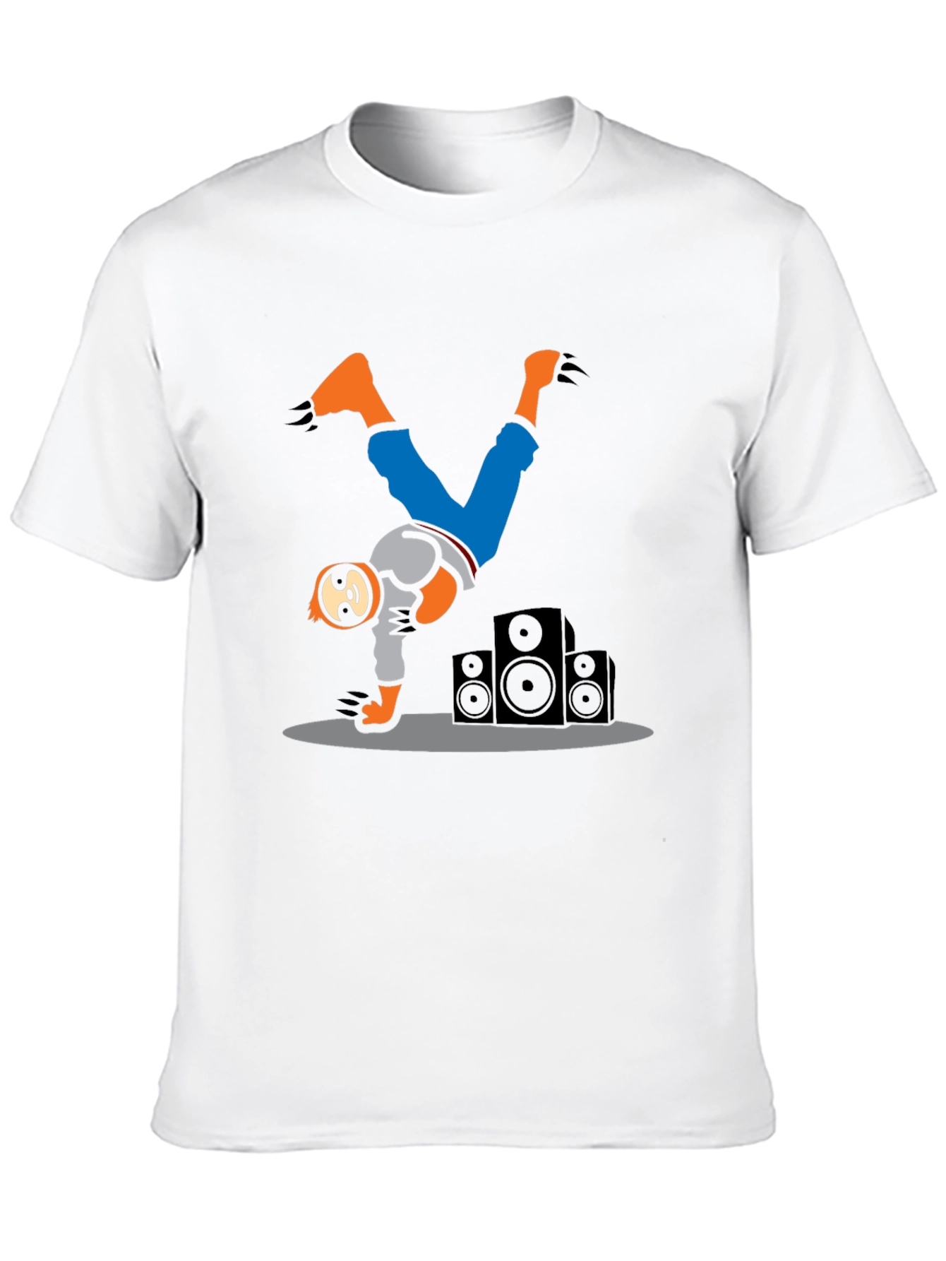 Sloth Breakdancing T-Shirt - Unique Graphic Tee