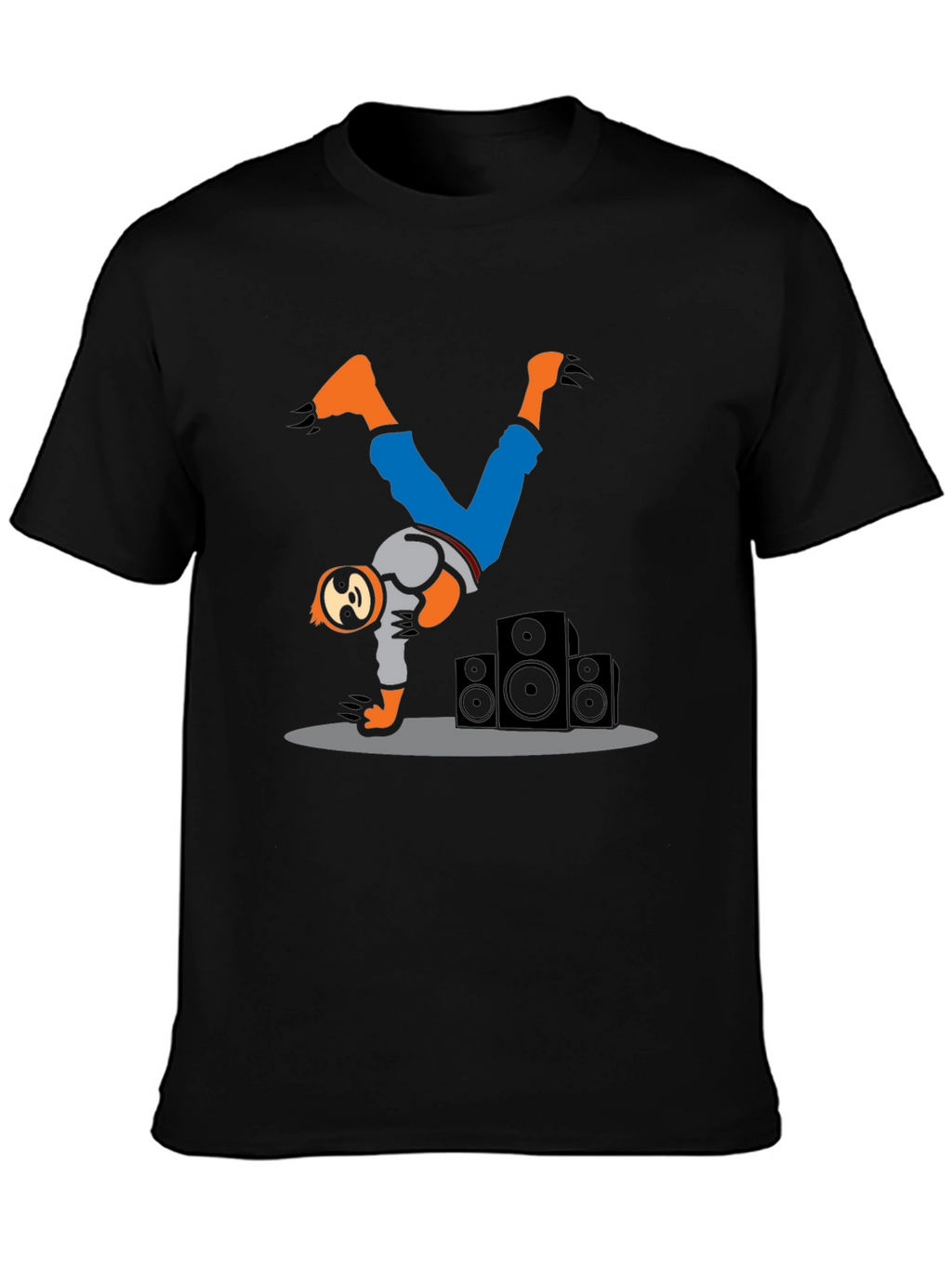 Sloth Breakdancing T-Shirt - Unique Graphic Tee