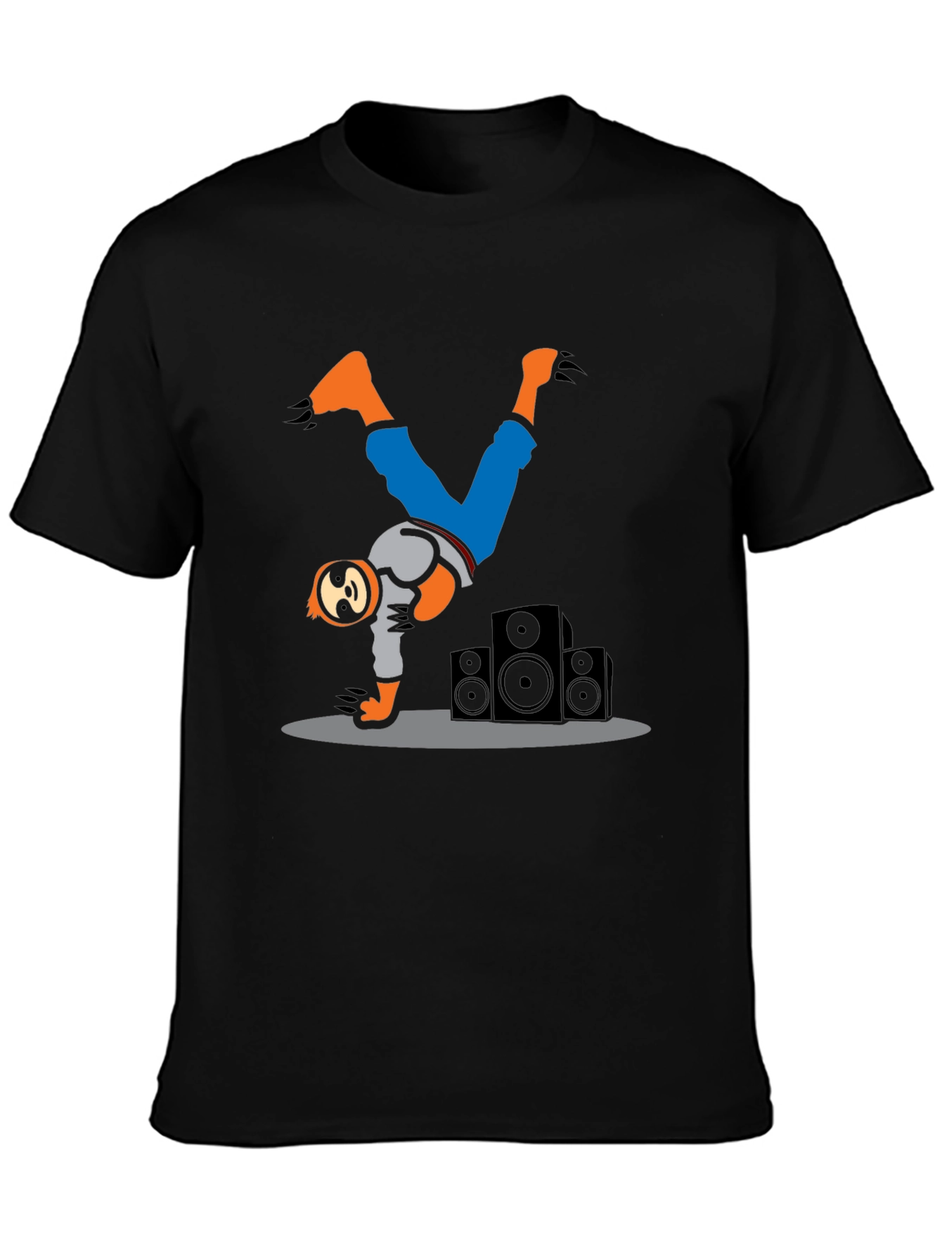 Sloth Breakdancing T-Shirt - Unique Graphic Tee