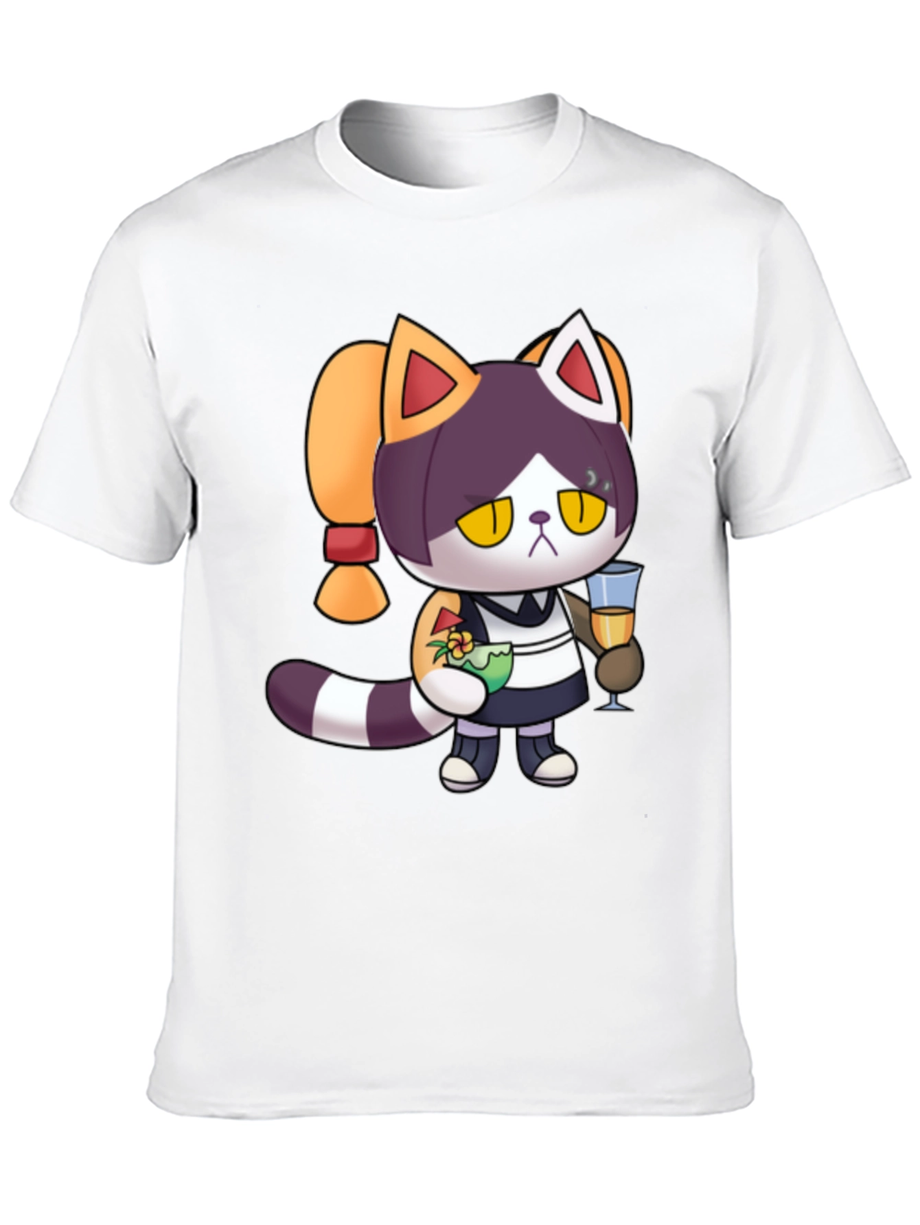 Cool Cat Bartender Graphic Tee