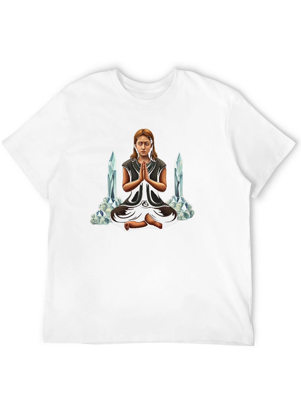 Meditating Woman Graphic Tee