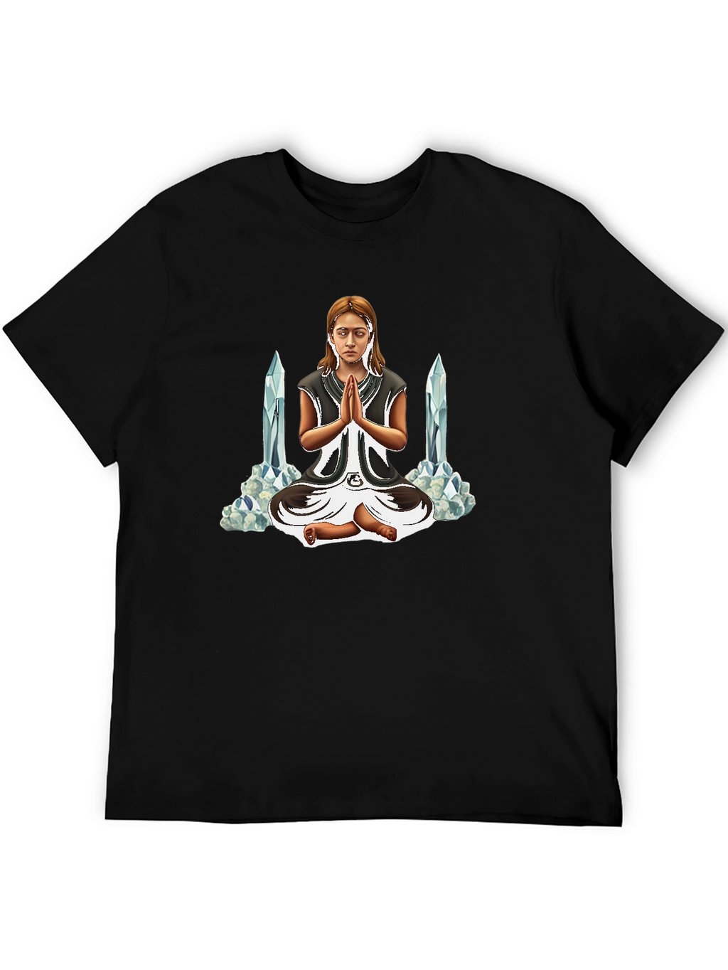 Meditating Woman Graphic Tee