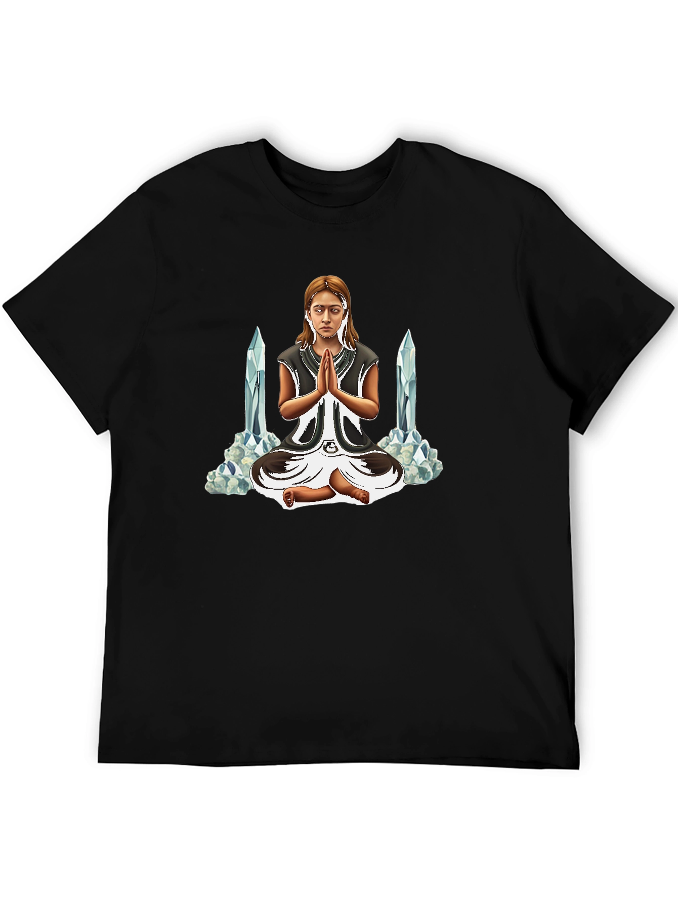 Meditating Woman Graphic Tee
