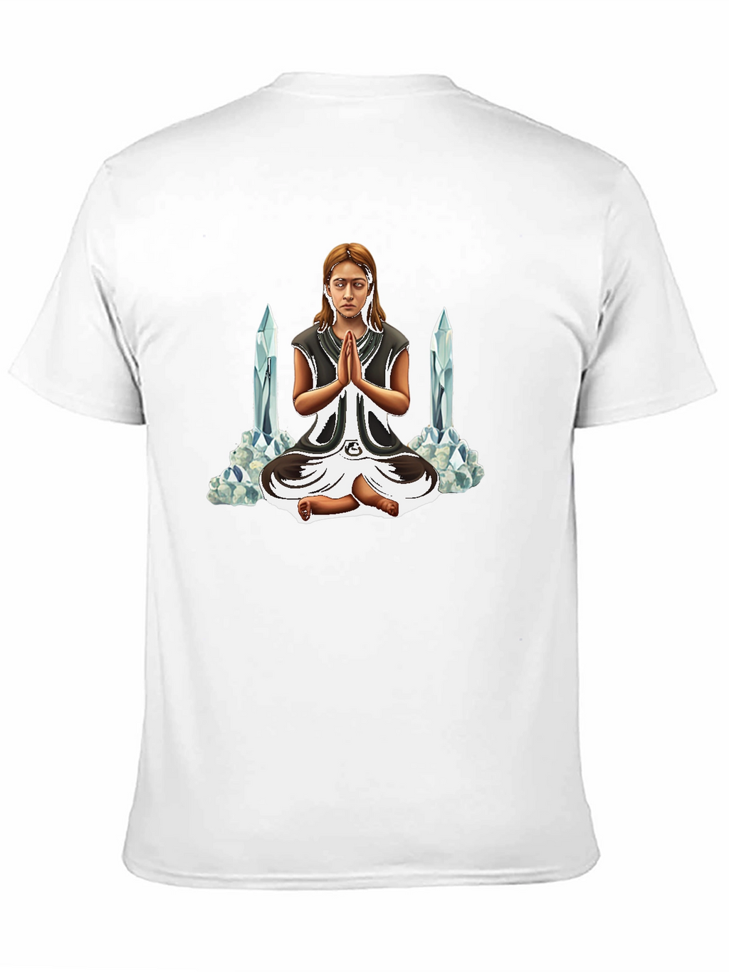 Meditating Woman Graphic Tee