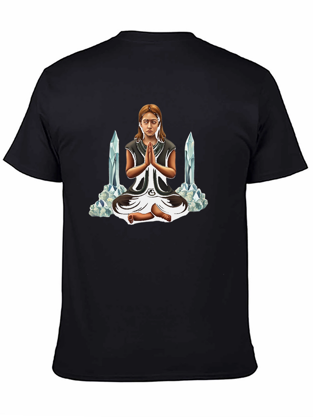 Meditating Woman Graphic Tee