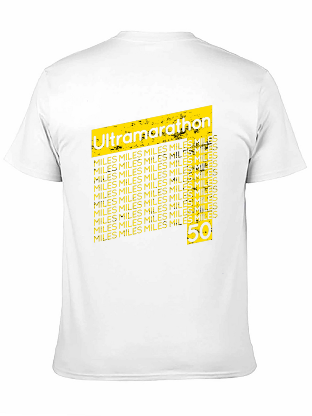 Ultramarathon 50 Miles Black T-Shirt