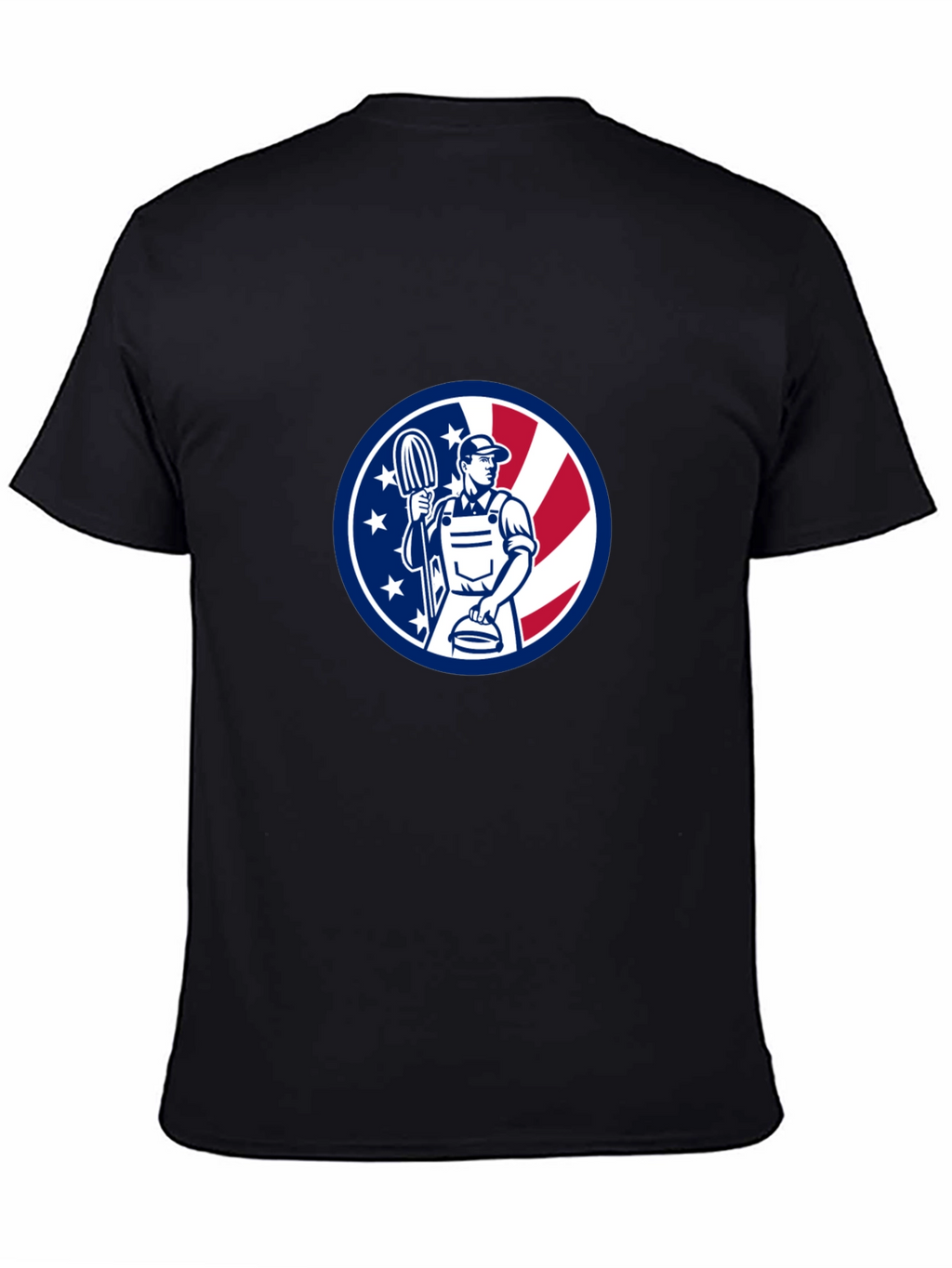 Patriotic Plumber Graphic T-Shirt