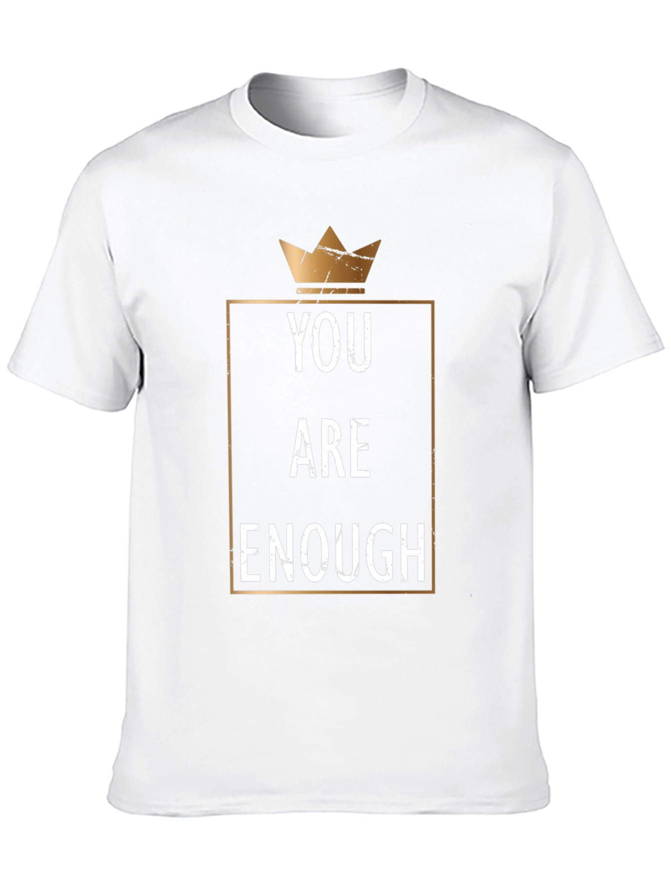 You Are Enough Graphic T-Shirt - Black