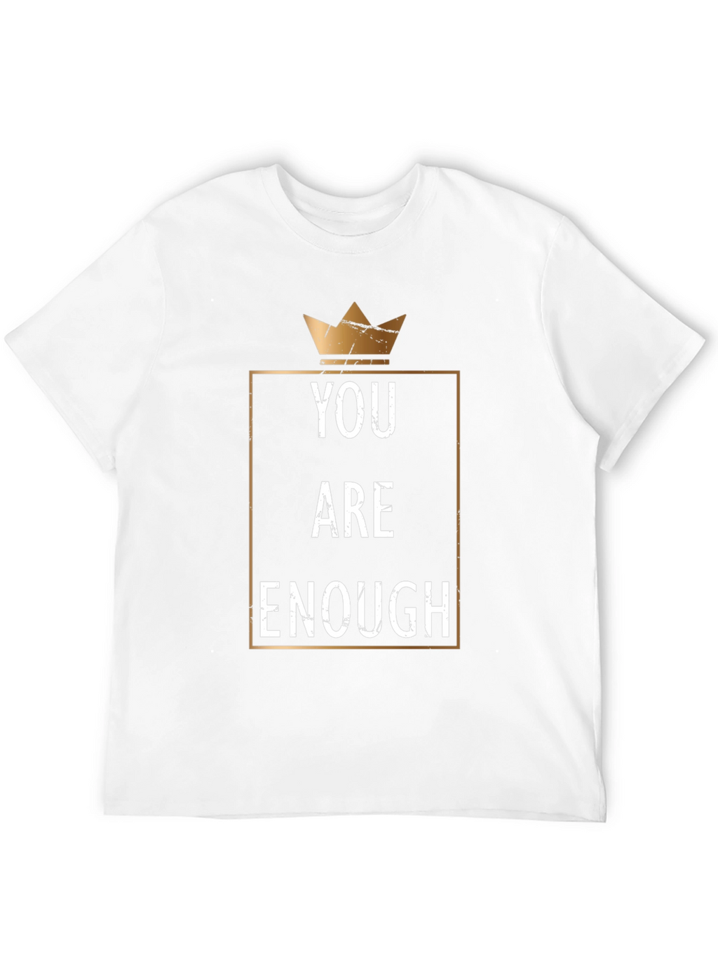 You Are Enough Graphic T-Shirt - Black