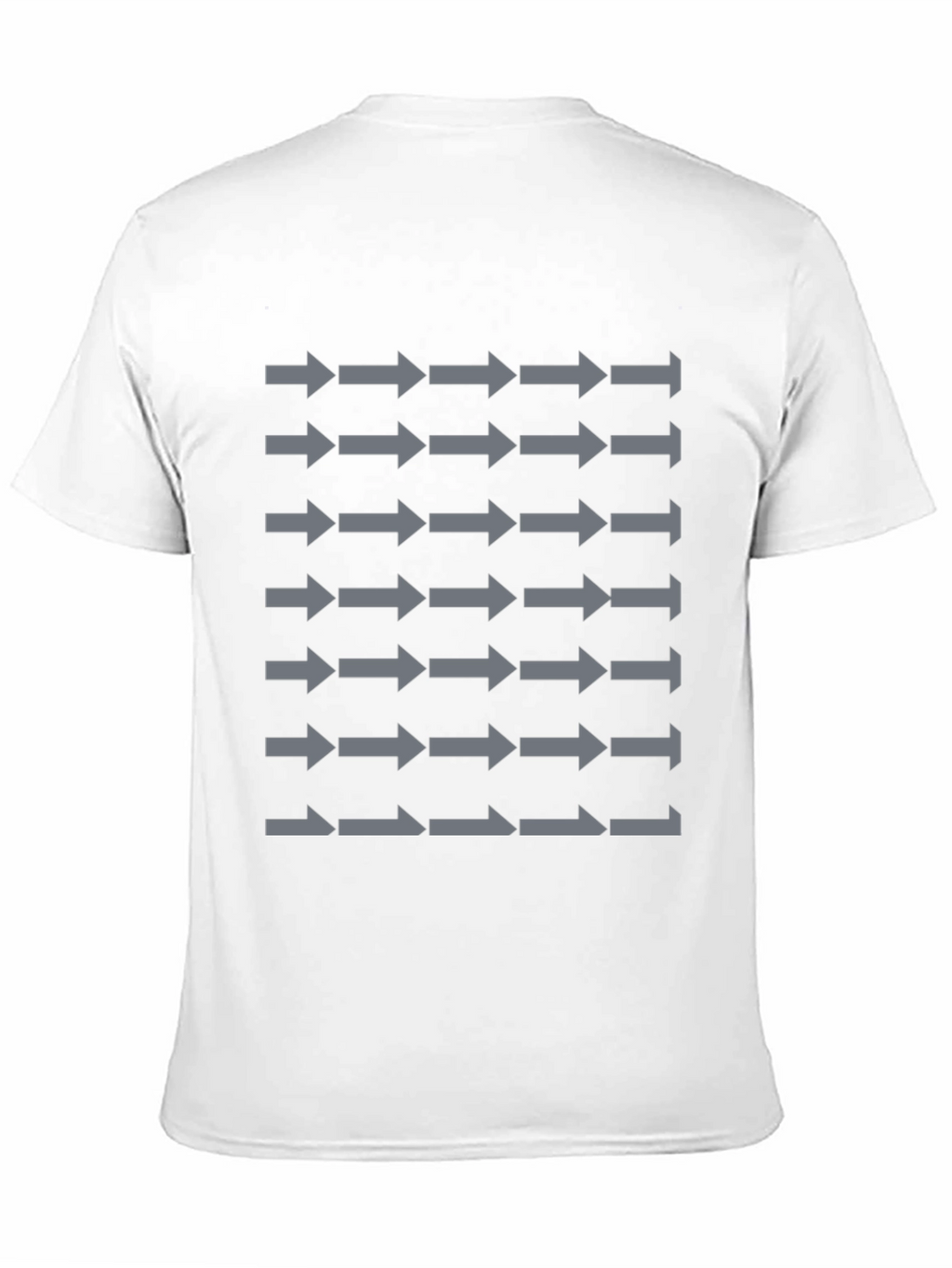 Arrow Pattern Graphic Print T-Shirt