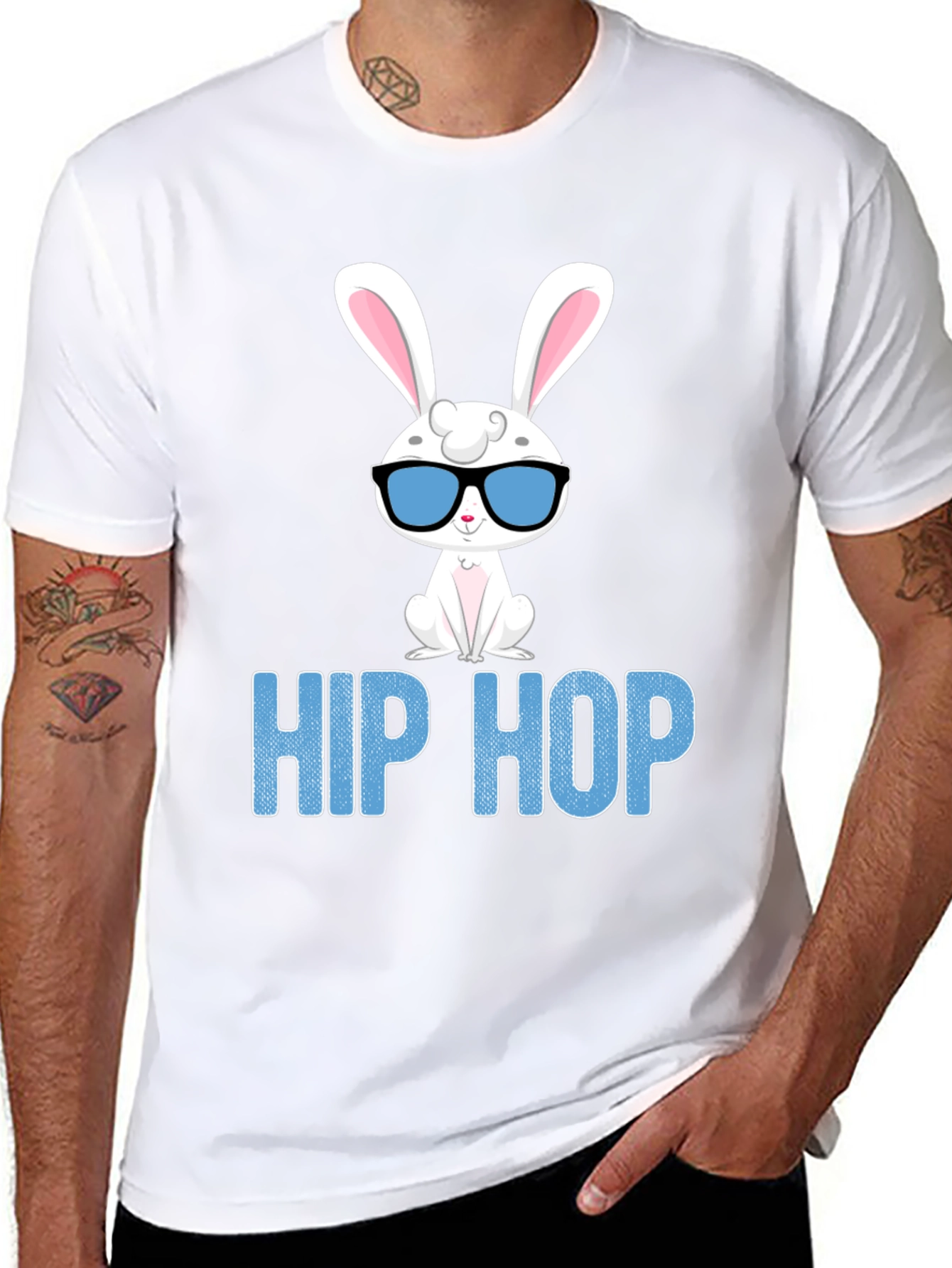 Hip Hop Easter Bunny T-Shirt