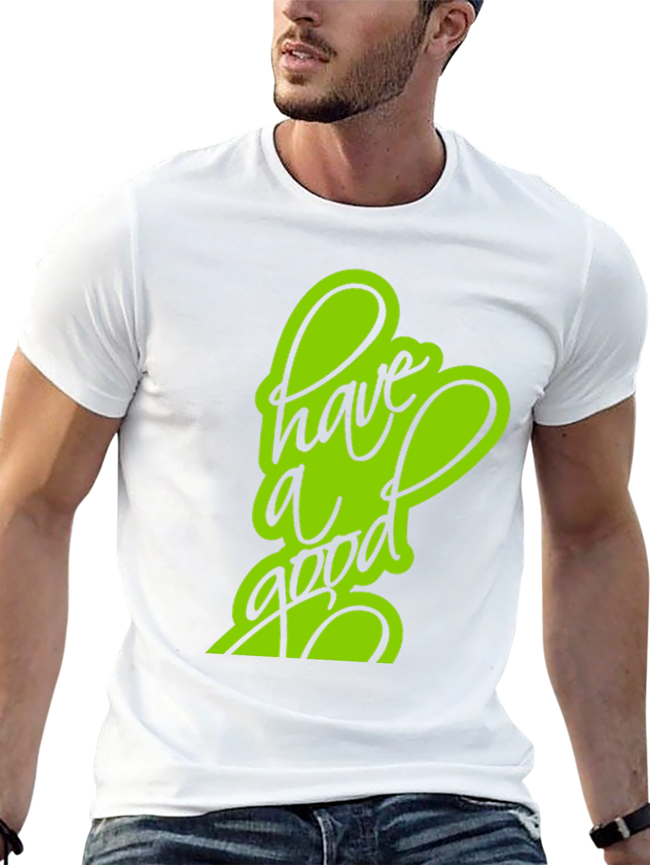 Have a Good Day Black T-Shirt