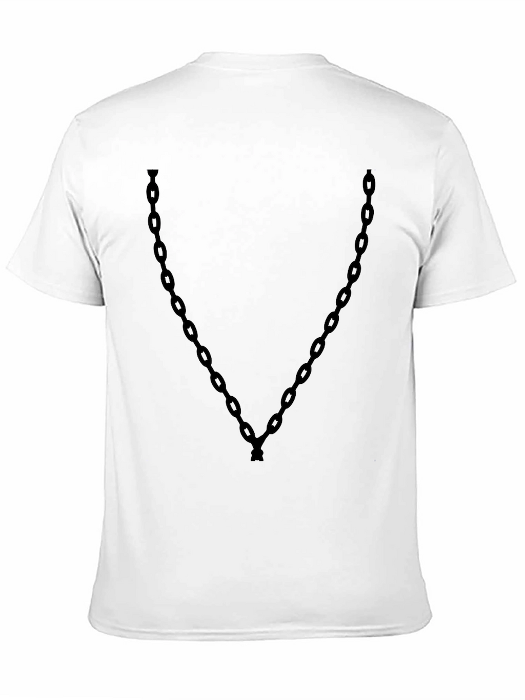 Chain Graphic T-Shirt - Casual Streetwear