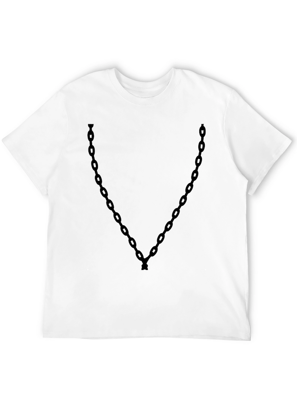Chain Graphic T-Shirt - Casual Streetwear