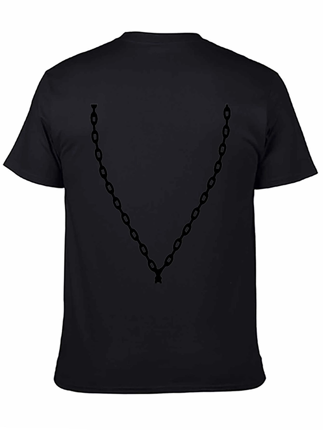 Chain Graphic T-Shirt - Casual Streetwear