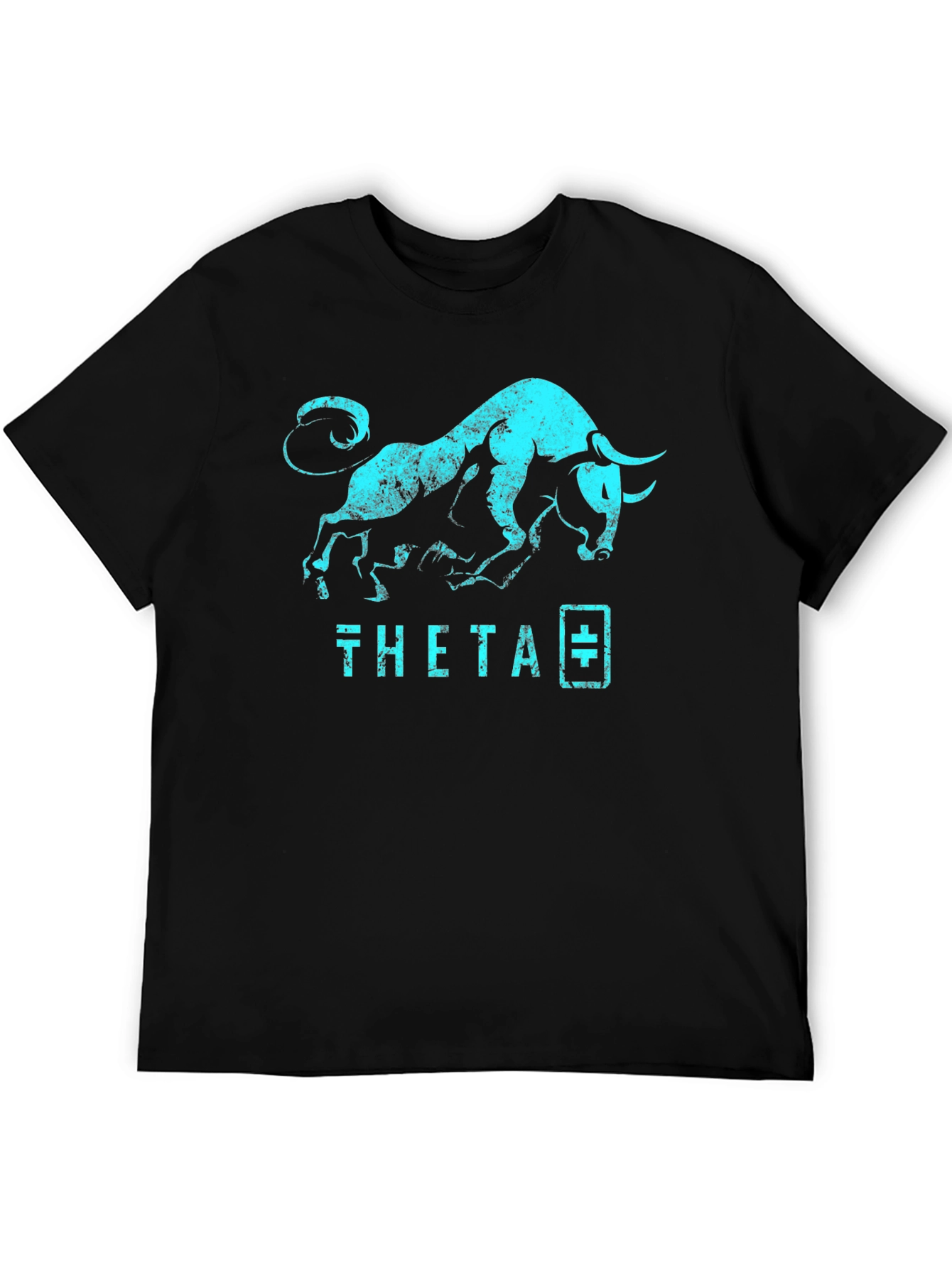 Theta Bull T-Shirt - Crypto Trader Apparel