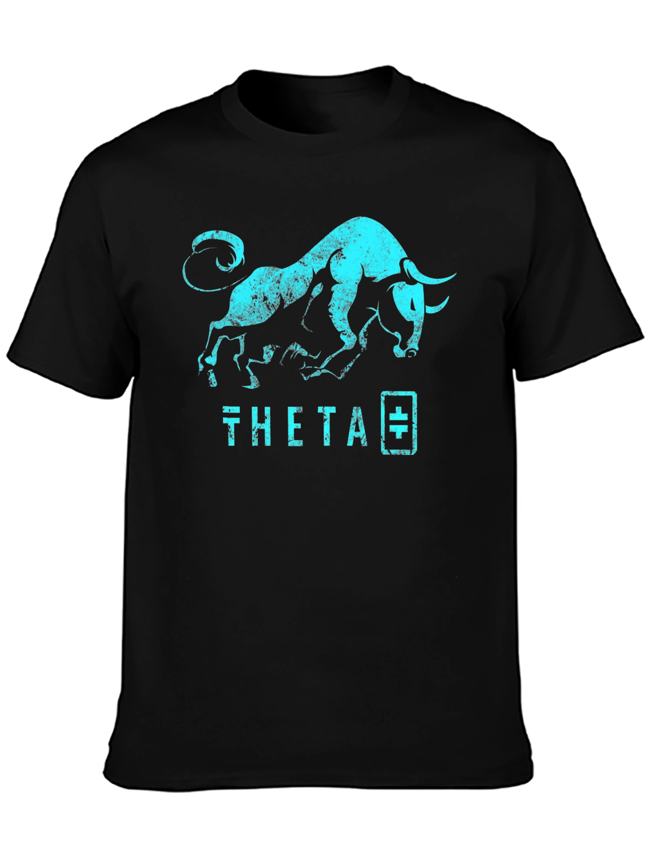 Theta Bull T-Shirt - Crypto Trader Apparel