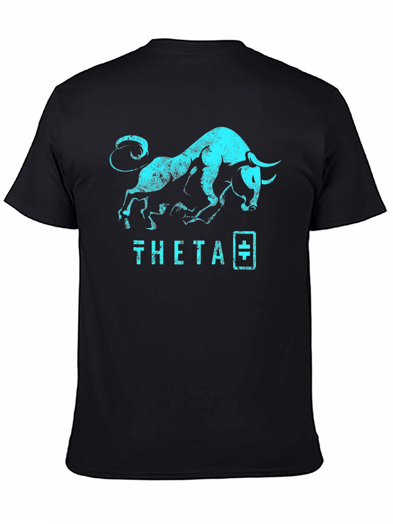 Theta Bull T-Shirt - Crypto Trader Apparel