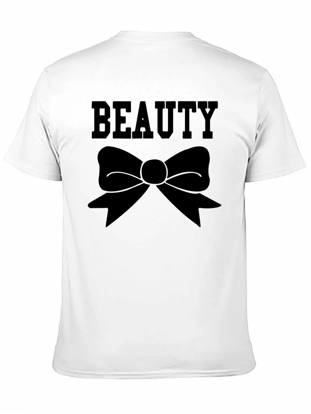 Beauty Bow T-Shirt - Classic Black Tee