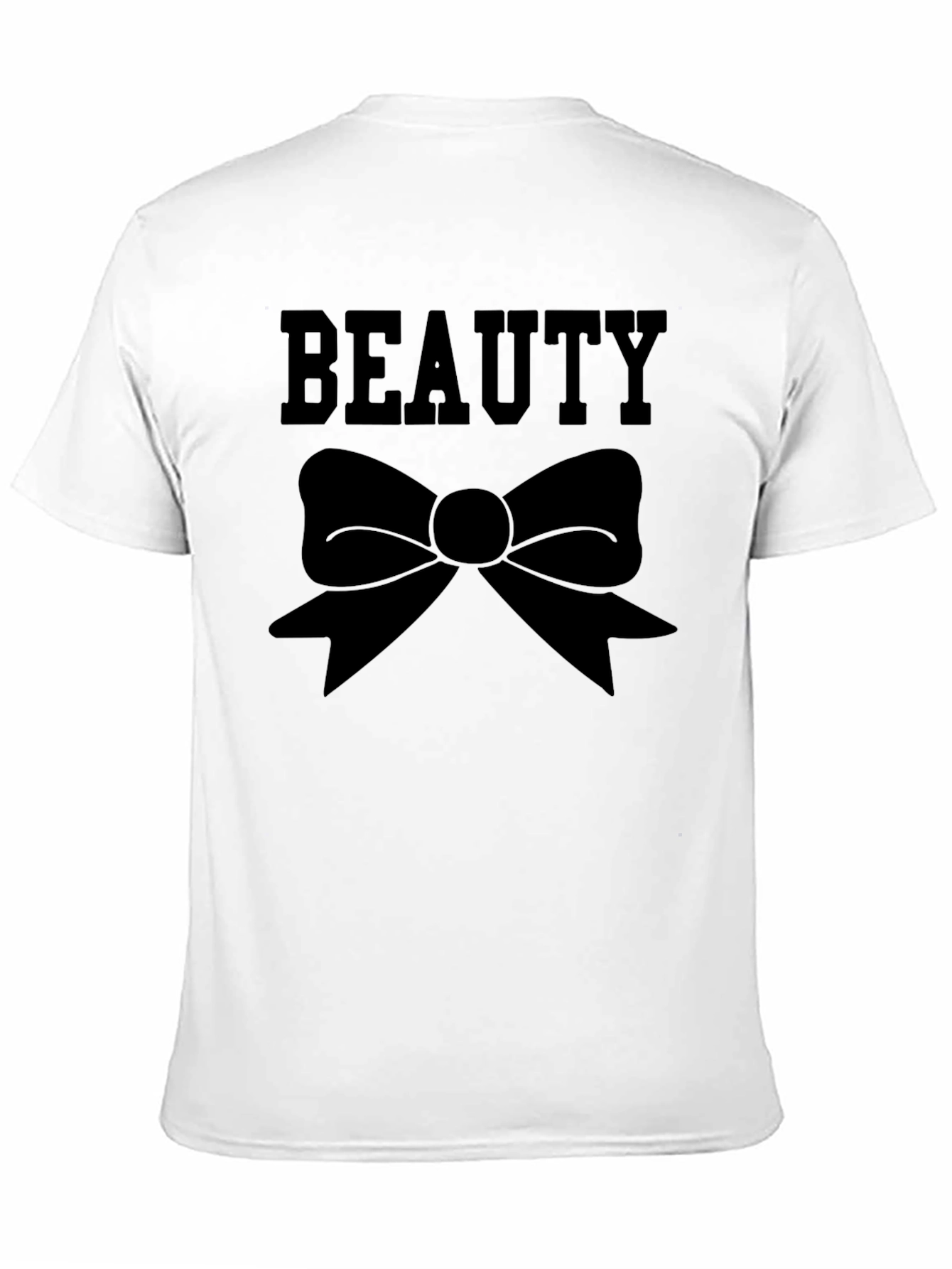 Beauty Bow T-Shirt - Classic Black Tee