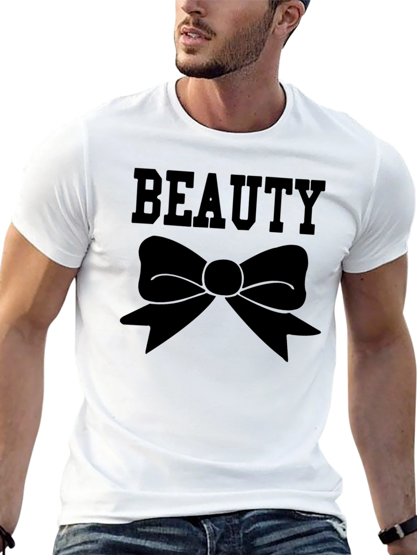 Beauty Bow T-Shirt - Classic Black Tee