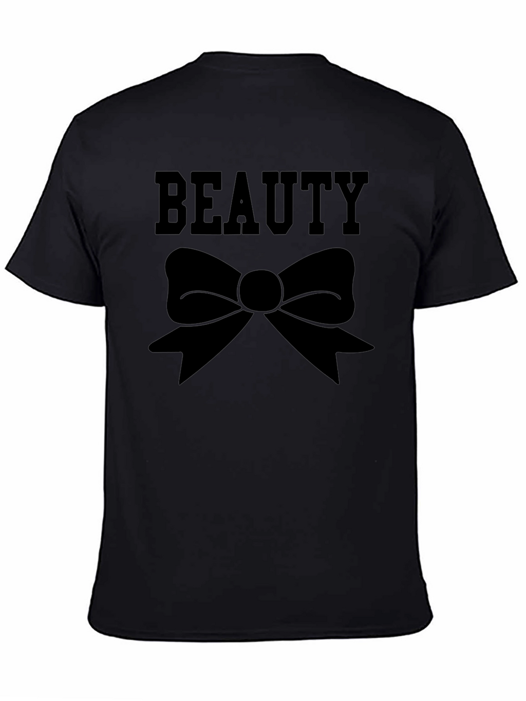 Beauty Bow T-Shirt - Classic Black Tee