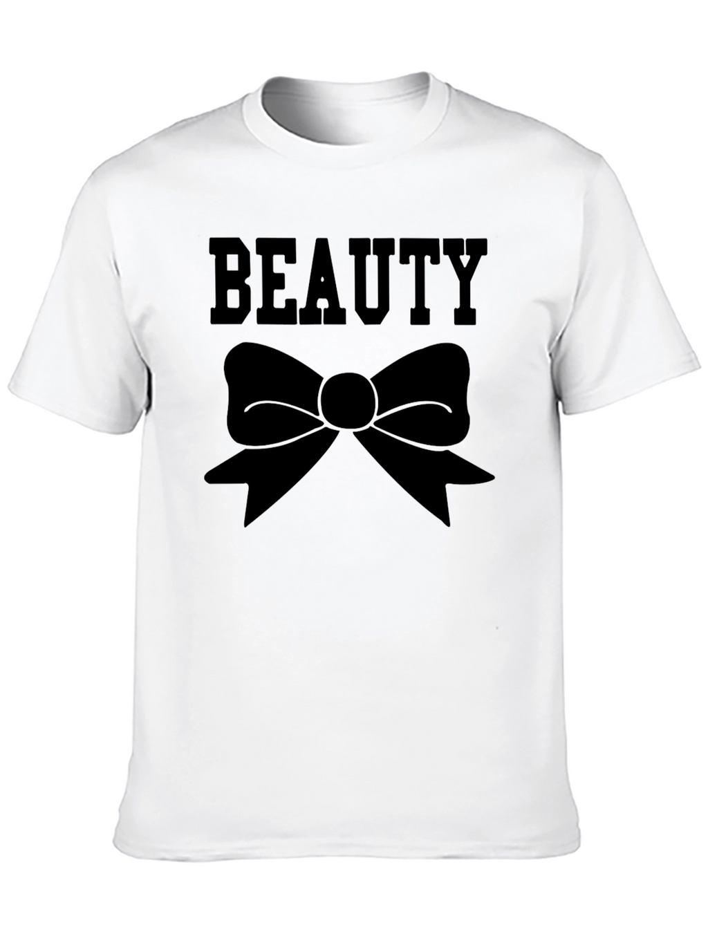 Beauty Bow T-Shirt - Classic Black Tee