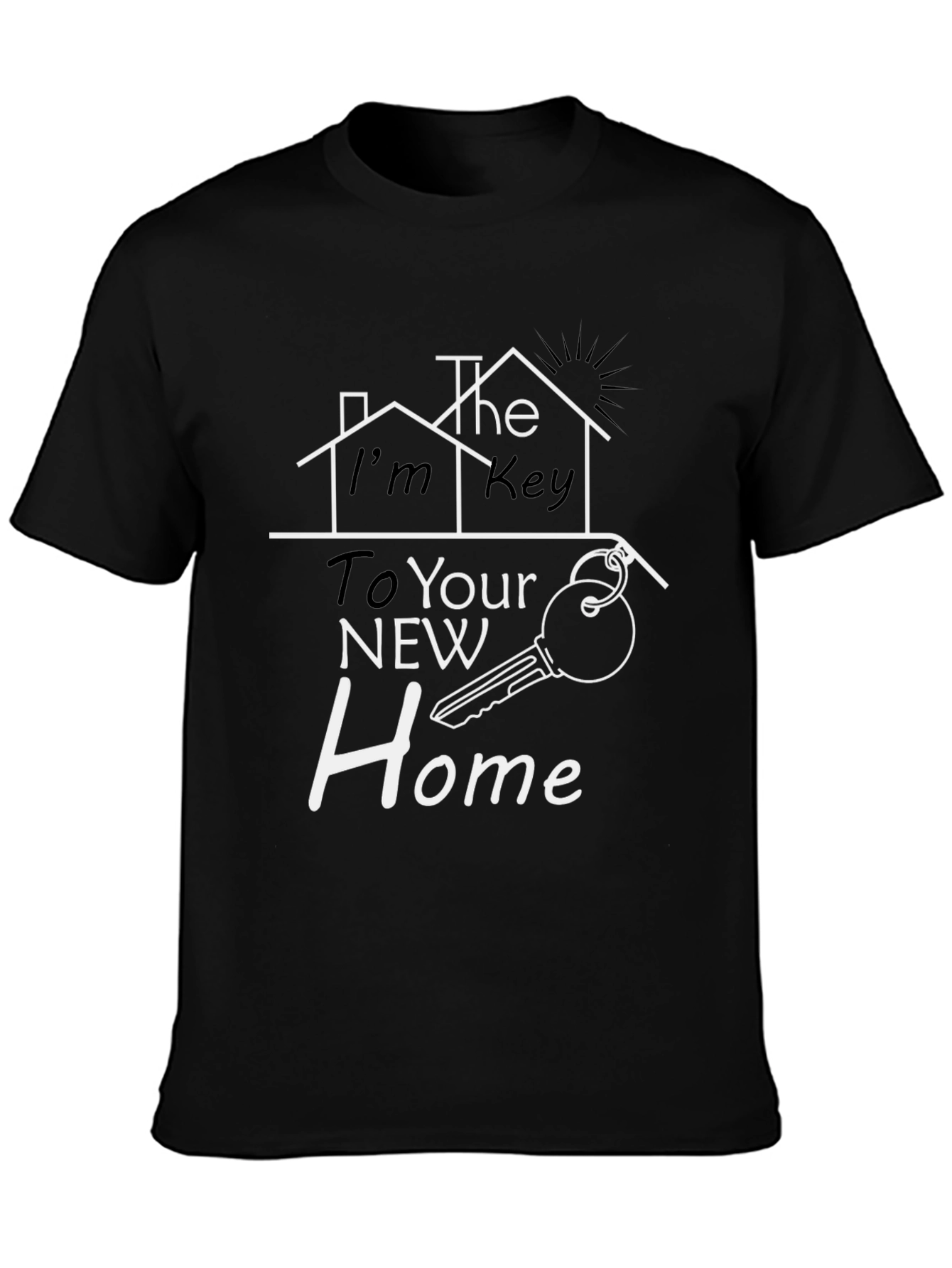 Realtor T-Shirt: Im the Key to Your New Home