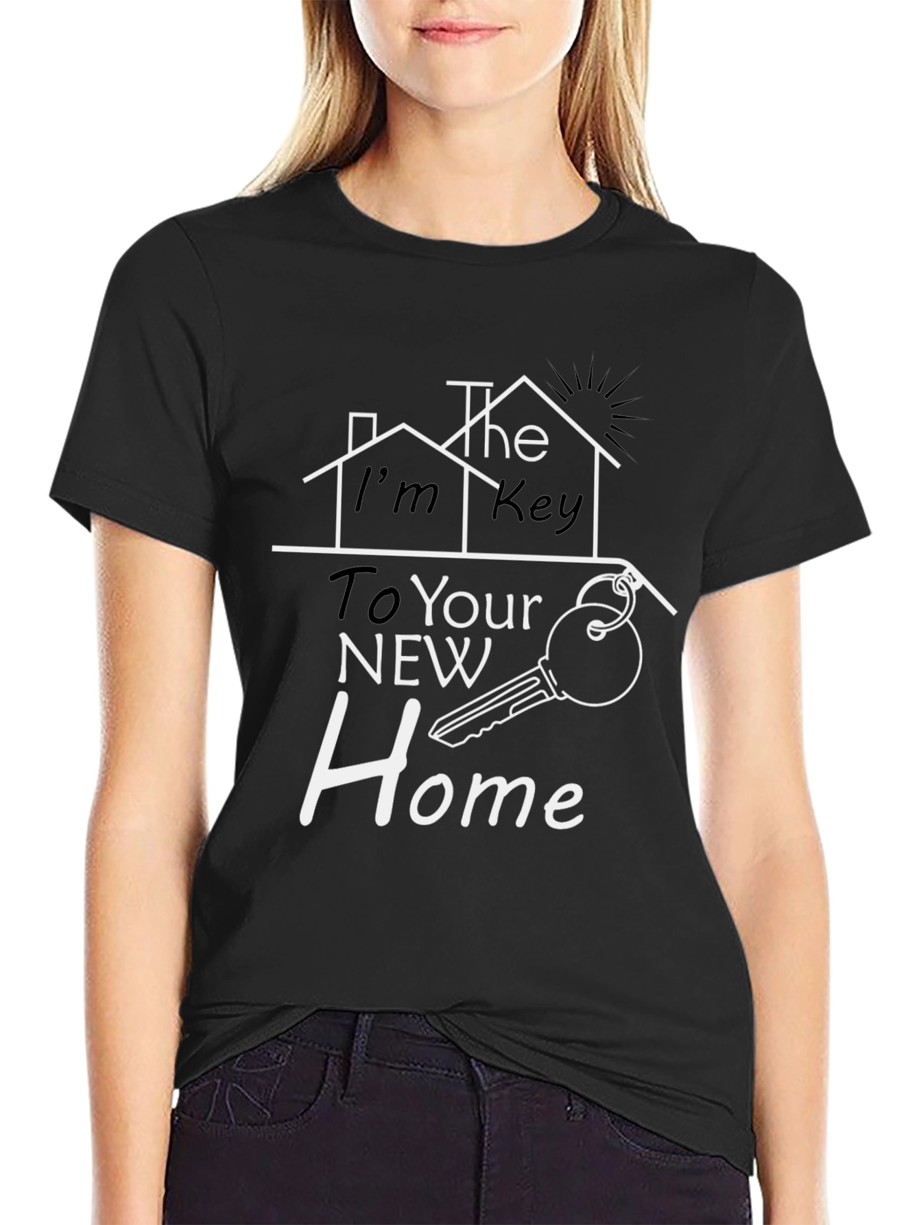 Realtor T-Shirt: Im the Key to Your New Home