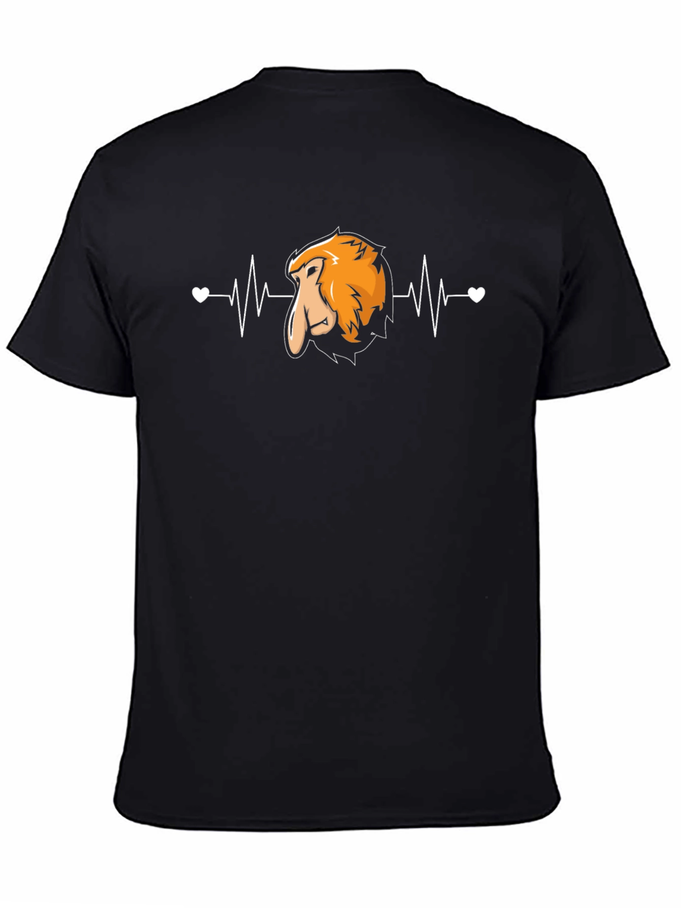 Proboscis Monkey Heartbeat T-Shirt