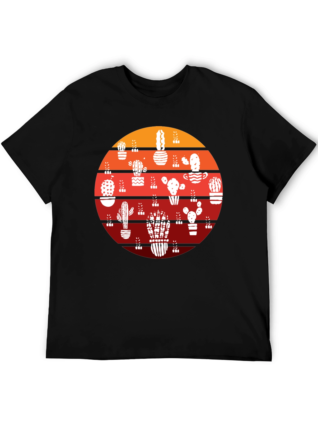 Cactus Sunset Graphic T-Shirt
