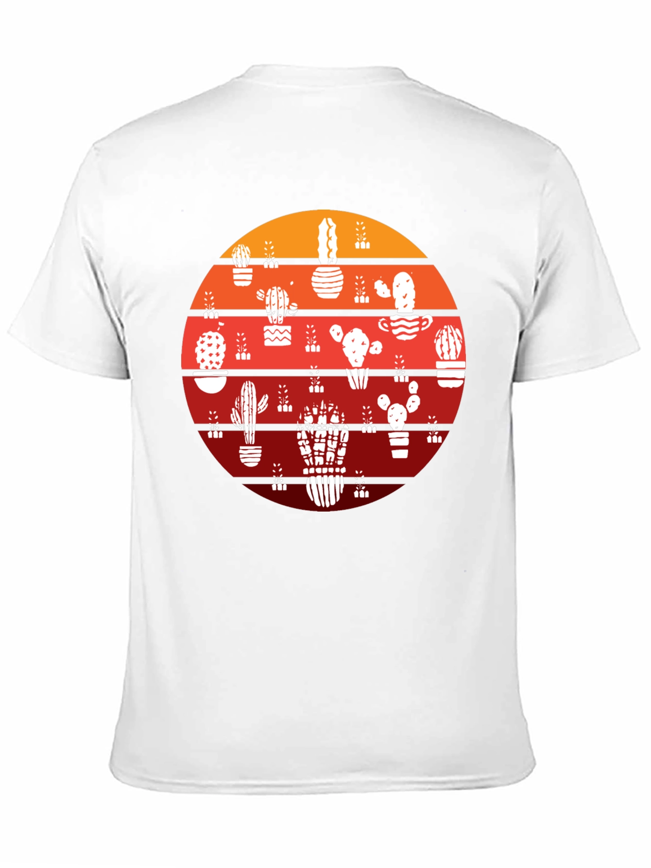 Cactus Sunset Graphic T-Shirt