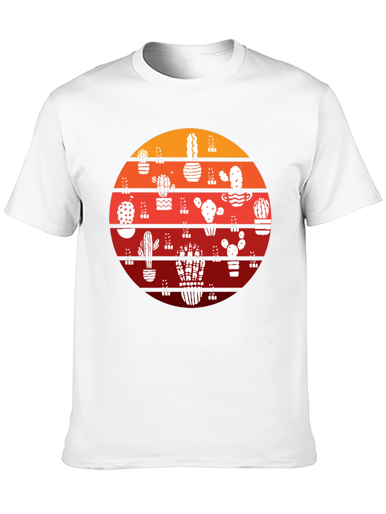 Cactus Sunset Graphic T-Shirt