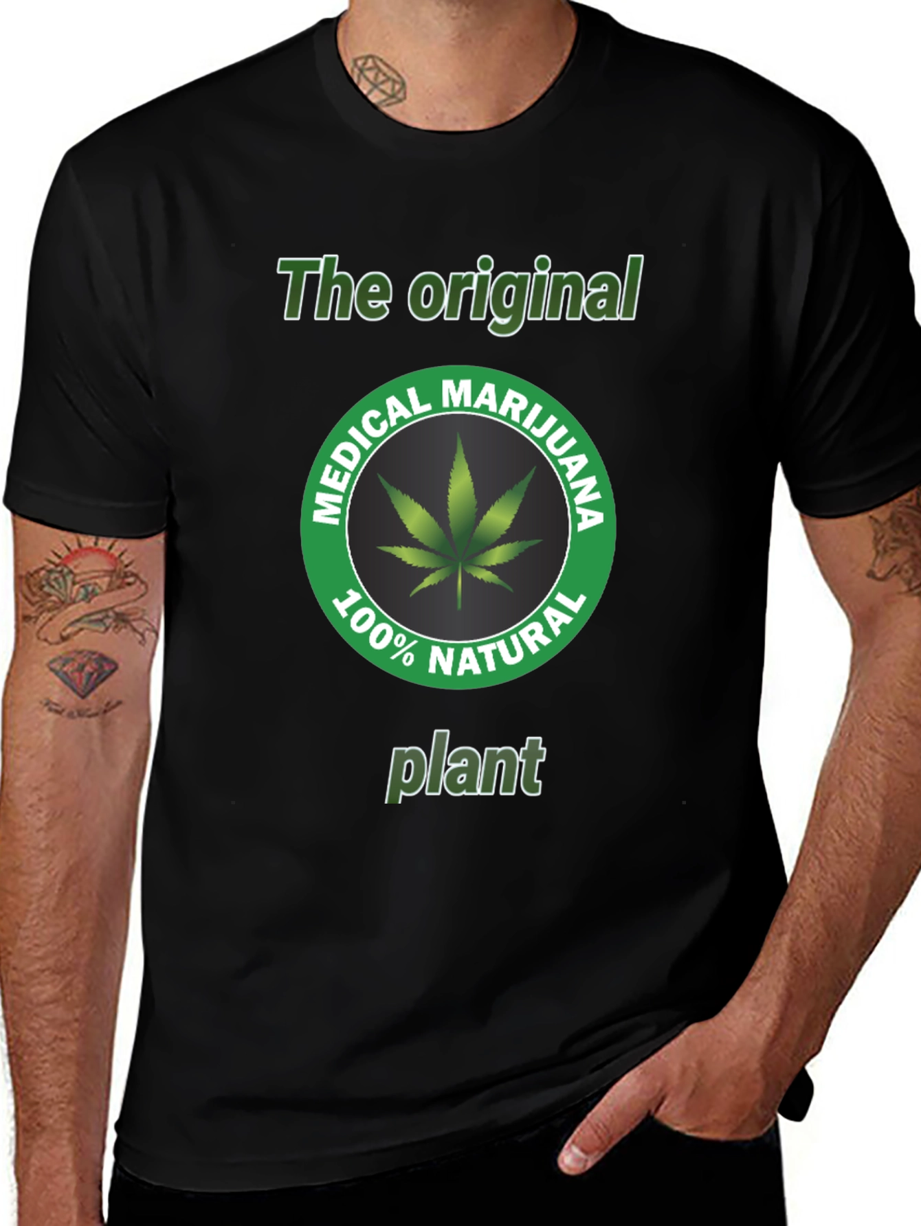 Original Medical Marijuana Plant T-Shirt