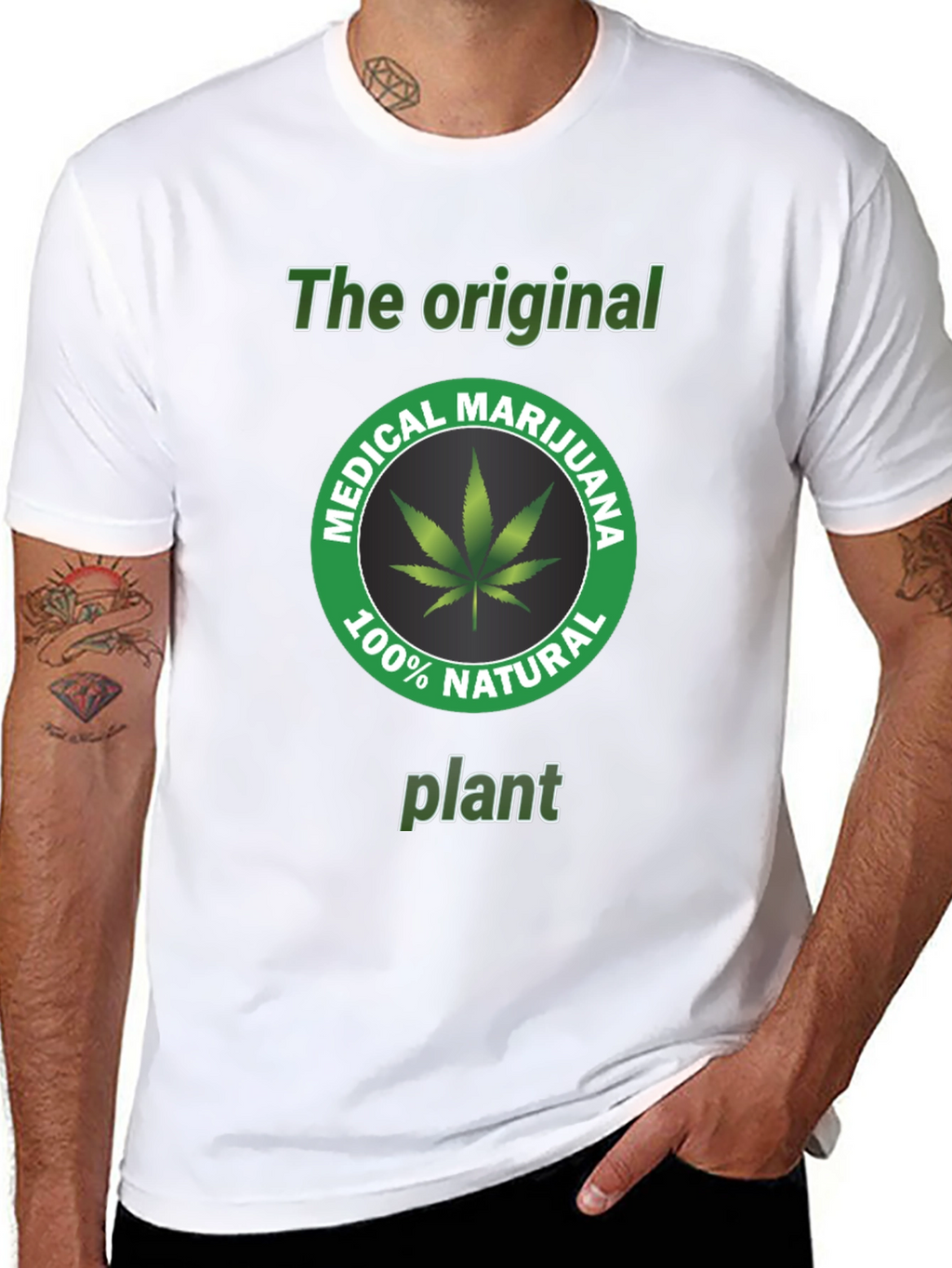 Original Medical Marijuana Plant T-Shirt