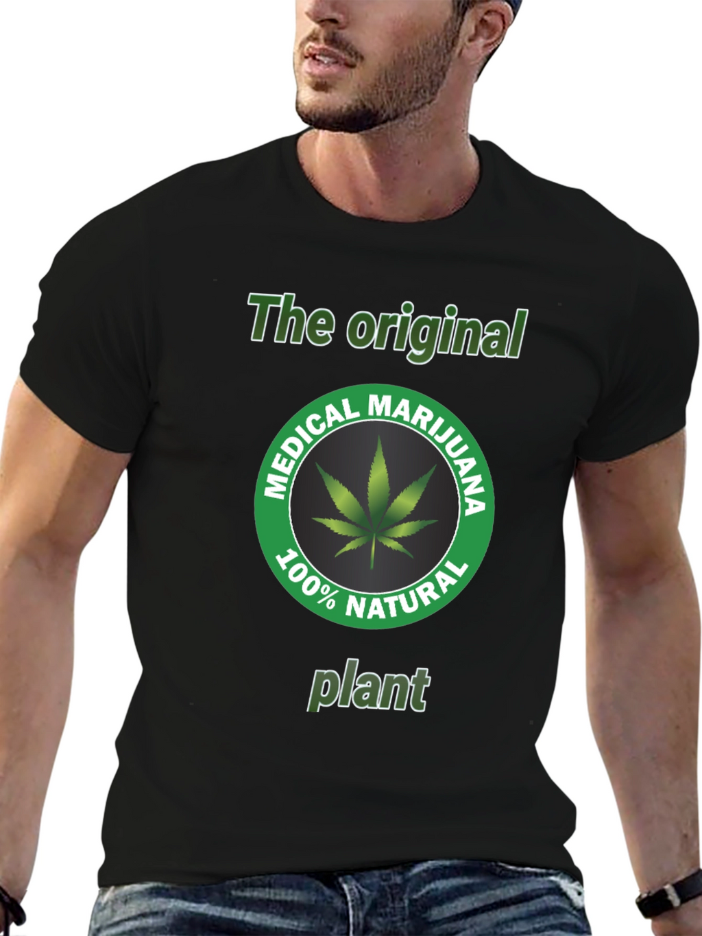 Original Medical Marijuana Plant T-Shirt