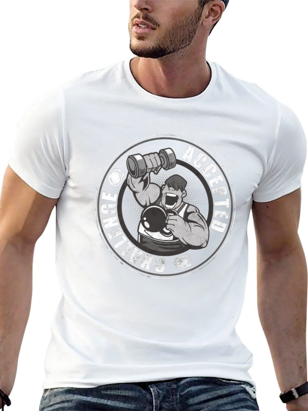 Challenge Accepted Black T-Shirt