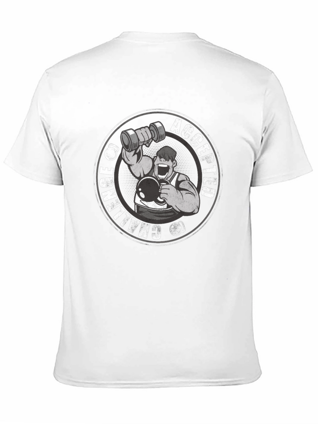 Challenge Accepted Black T-Shirt