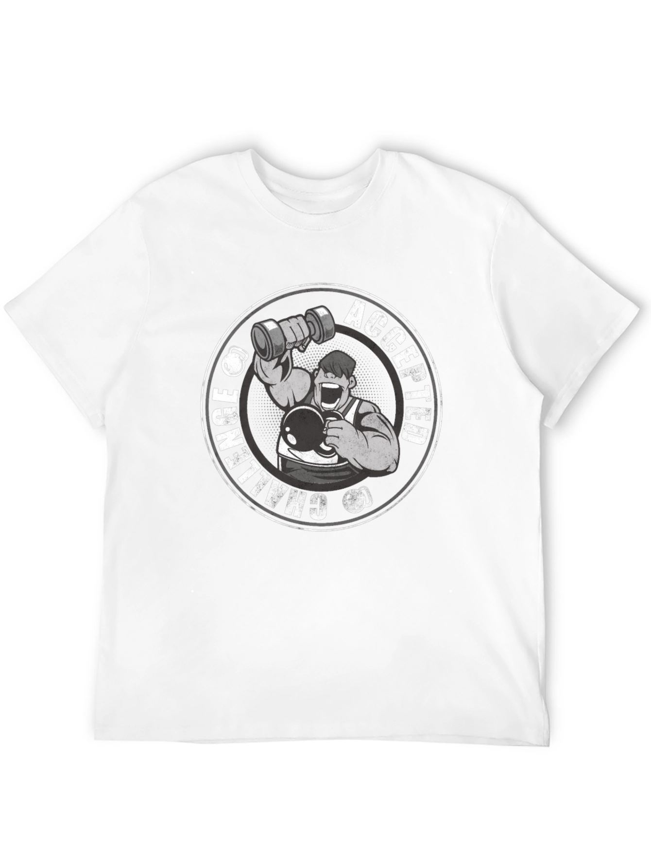 Challenge Accepted Black T-Shirt