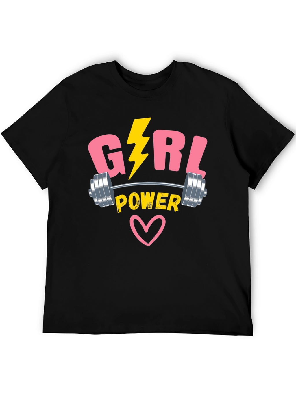Girl Power T-Shirt - Womens Empowerment Fitness Tee