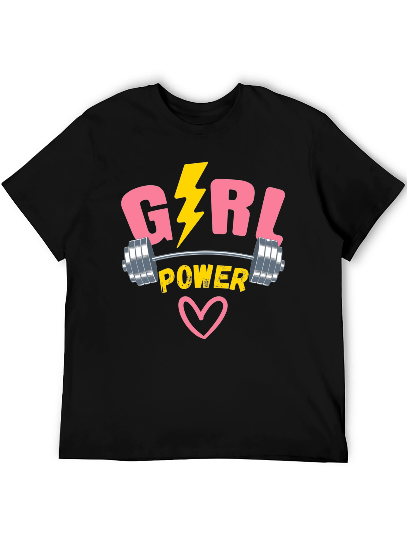 Girl Power T-Shirt - Womens Empowerment Fitness Tee