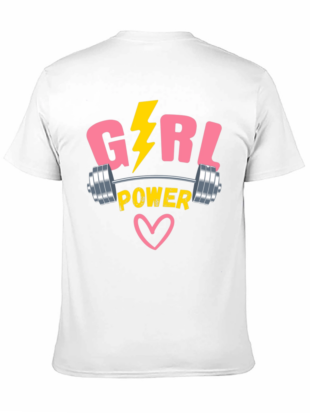 Girl Power T-Shirt - Womens Empowerment Fitness Tee