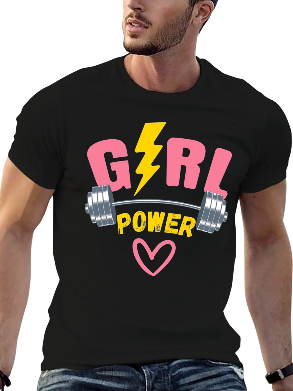 Girl Power T-Shirt - Womens Empowerment Fitness Tee