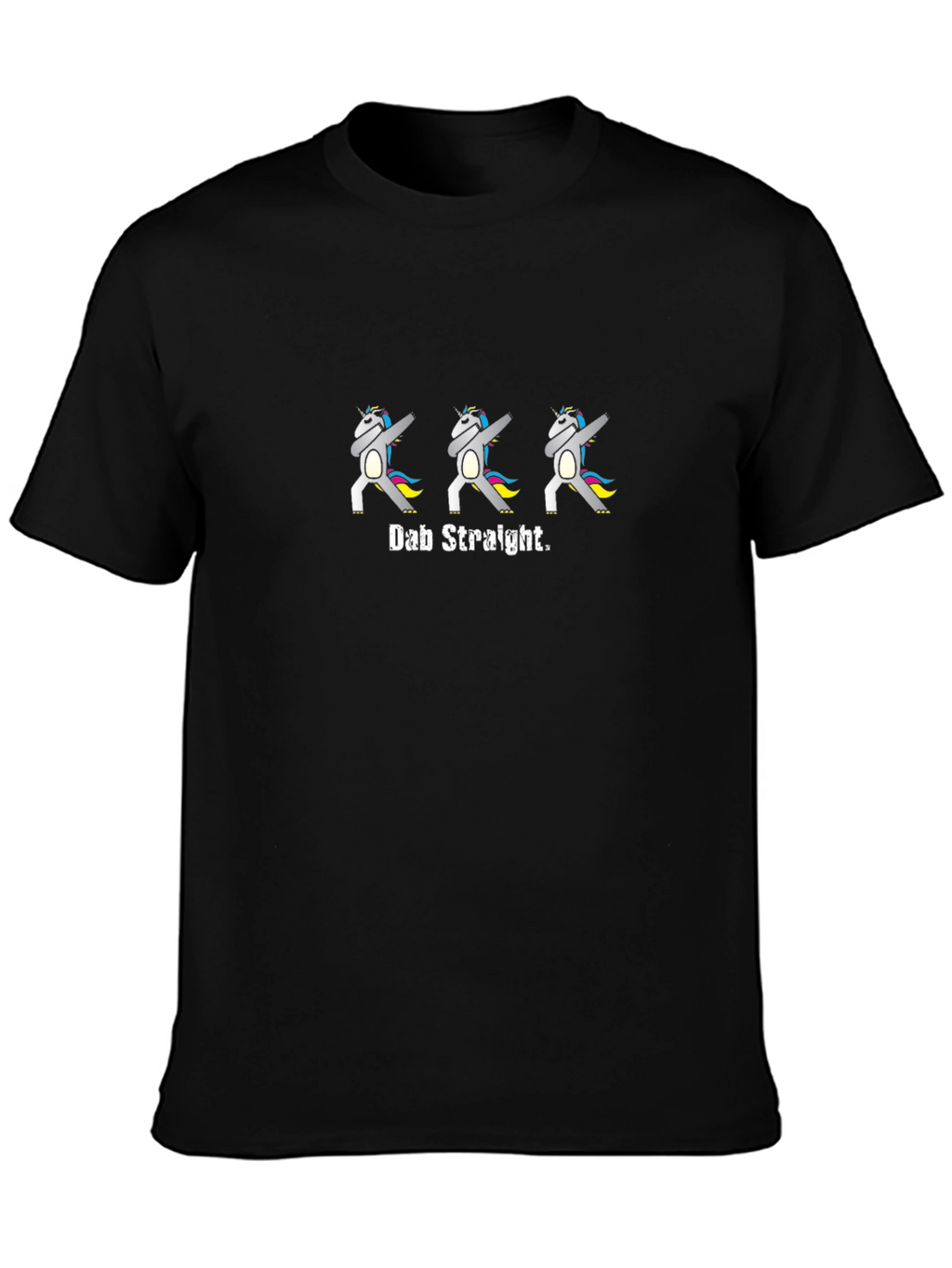 Dab Straight T-Shirt - Novelty Design