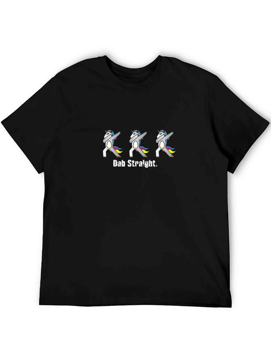 Dab Straight T-Shirt - Novelty Design