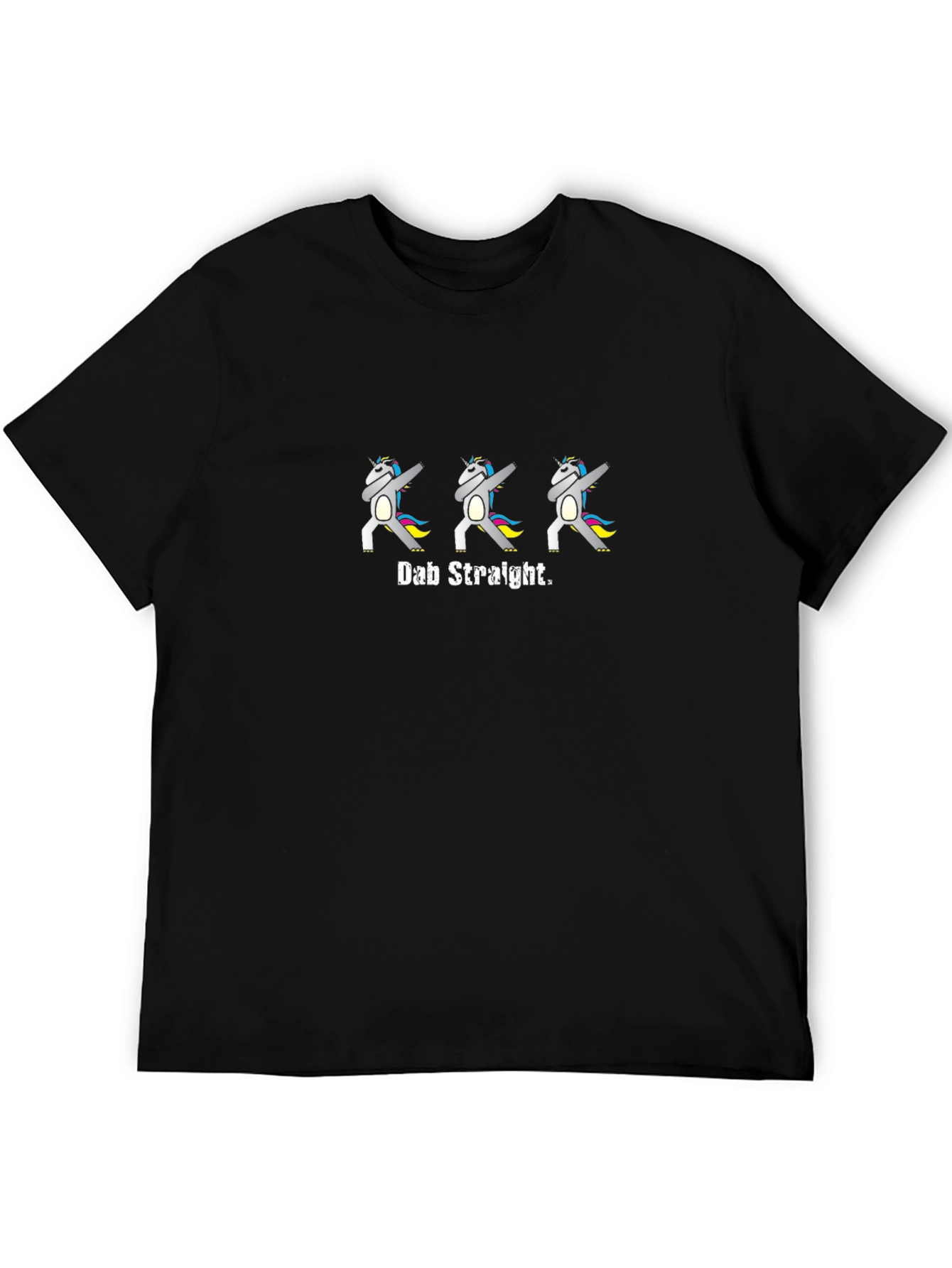 Dab Straight T-Shirt - Novelty Design
