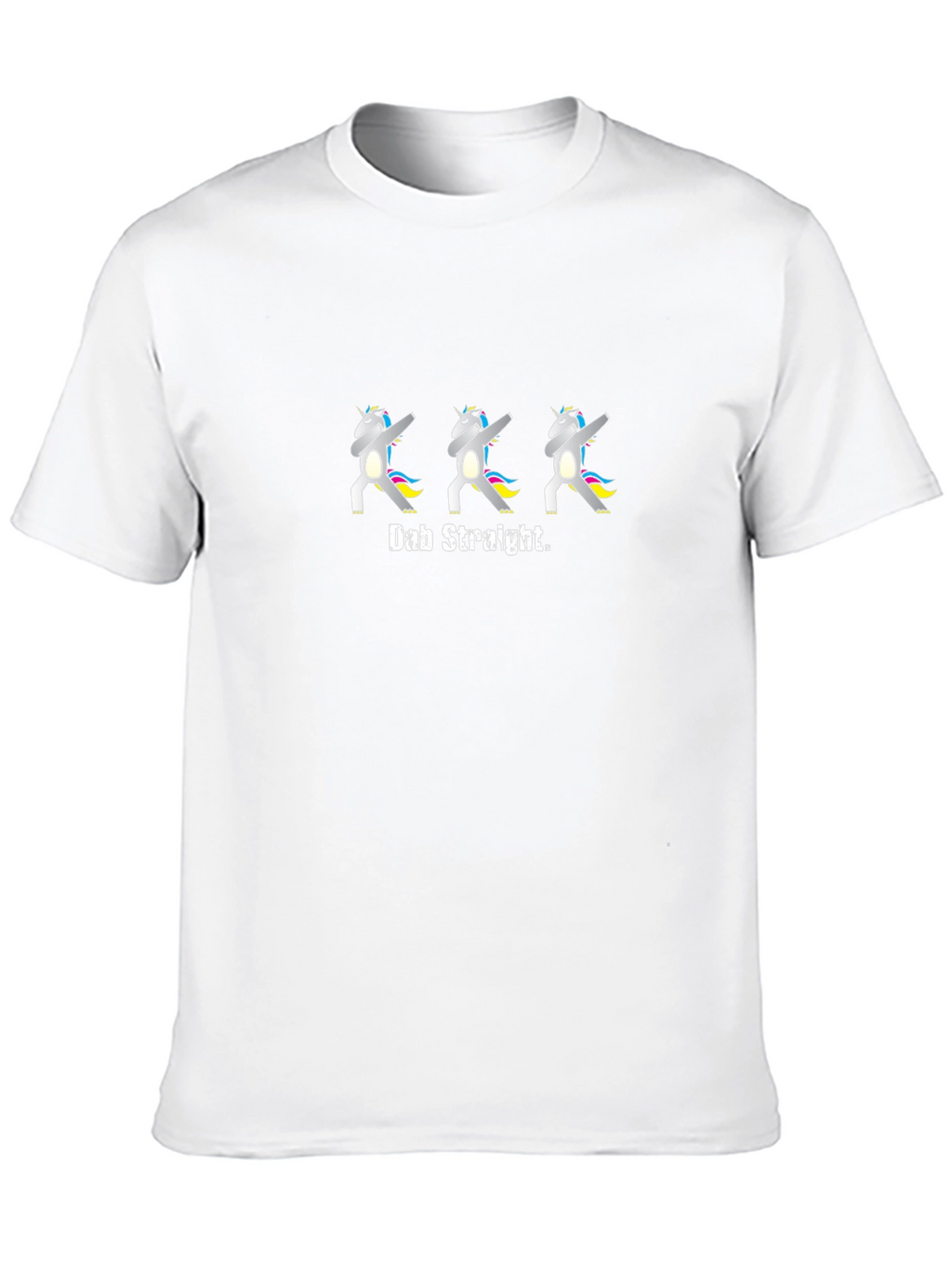 Dab Straight T-Shirt - Novelty Design